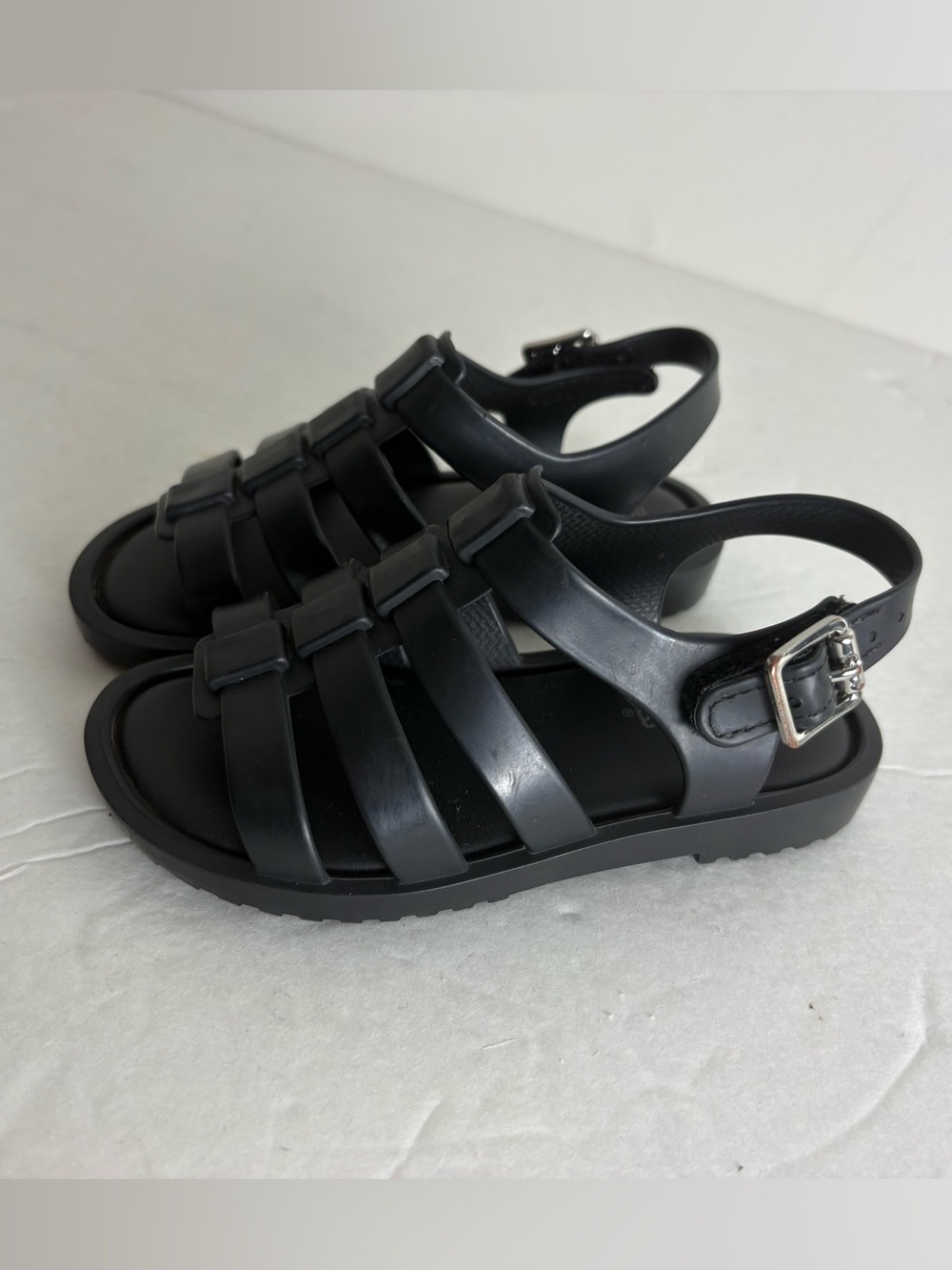Mini Melissa Flox BB Black Sandal Toddler 8